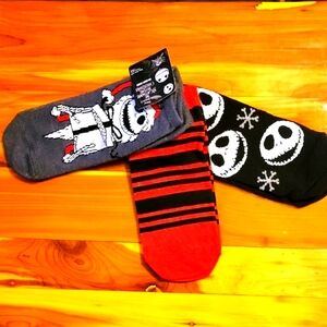 Nightmare Before Christmas Themed Socks Set